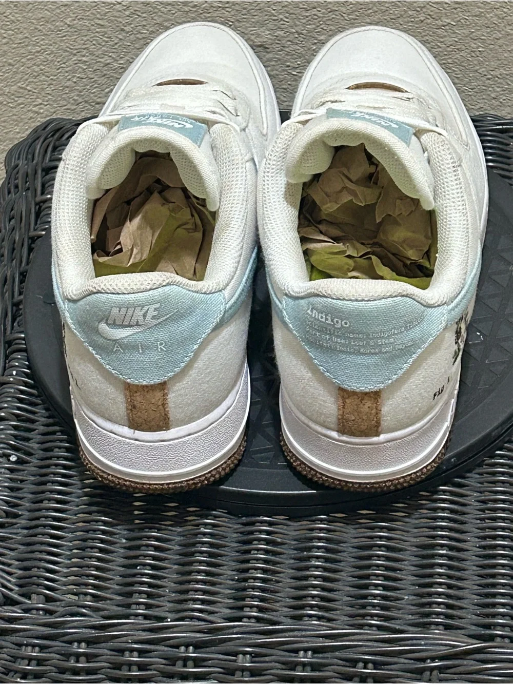 Size 8.5 Nike Air Force 1 ‘07 SE Indigo CZ0269-100